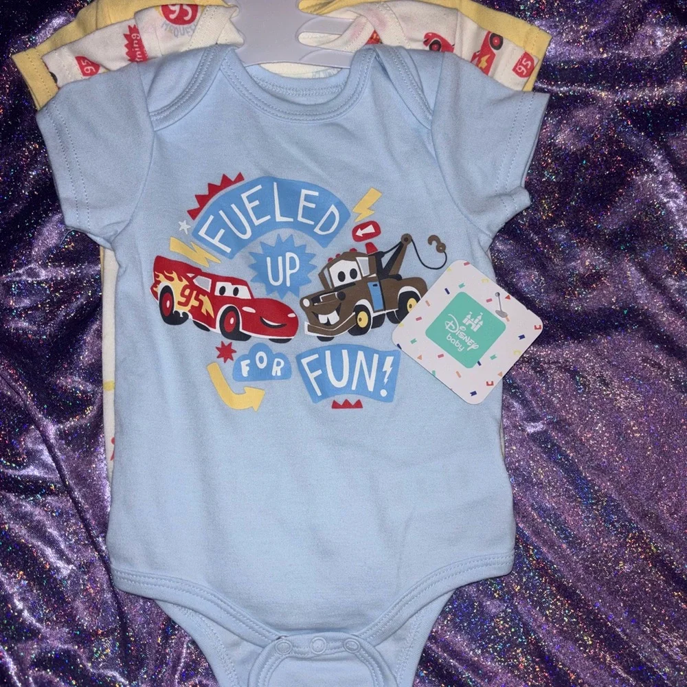 Disney Baby Cars Onesies